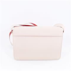 CHRISTIAN LOUBOUTIN Loubi54 Small Pink Leather Women Crossbody Bag